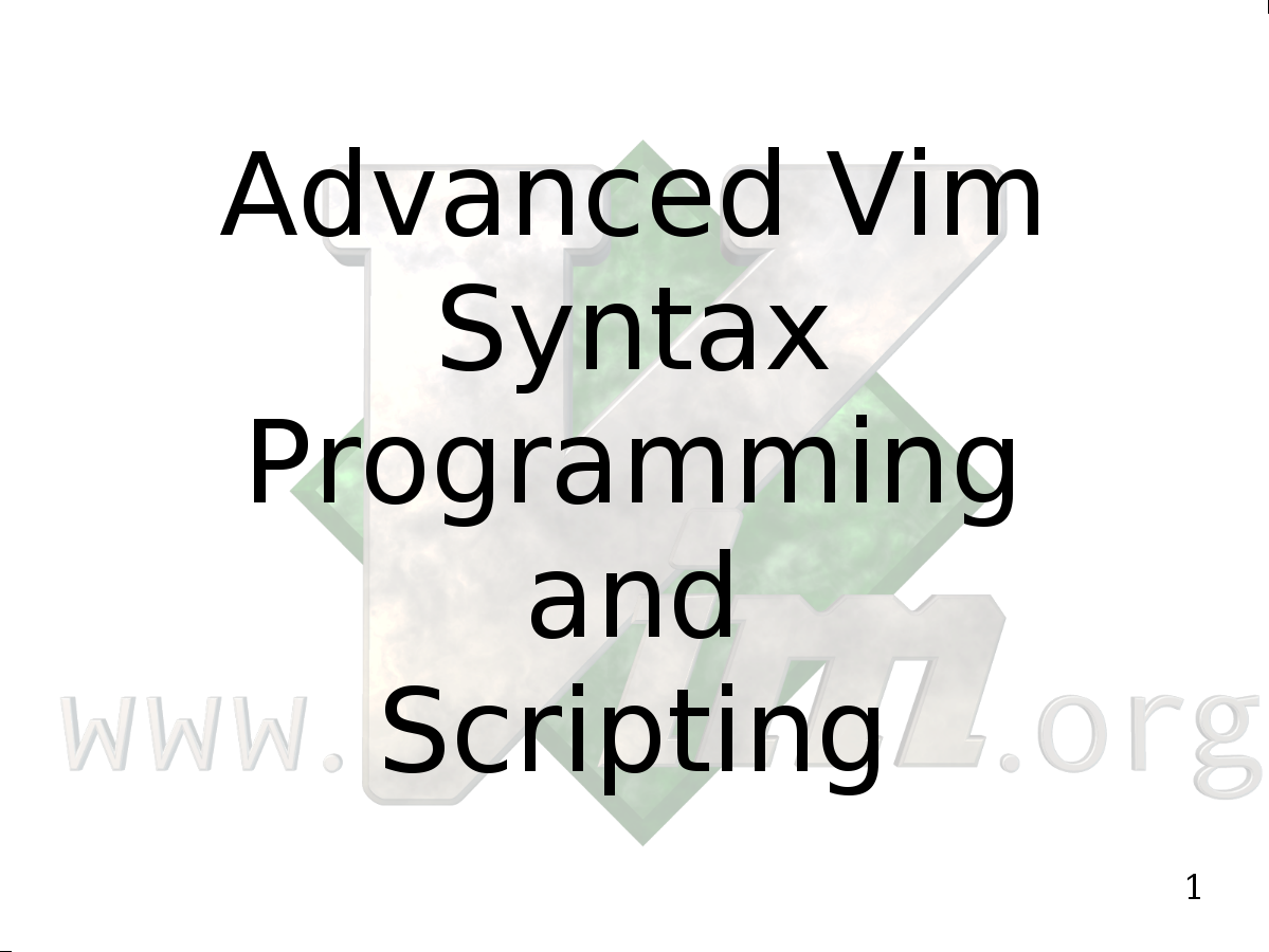 Vim for Vi